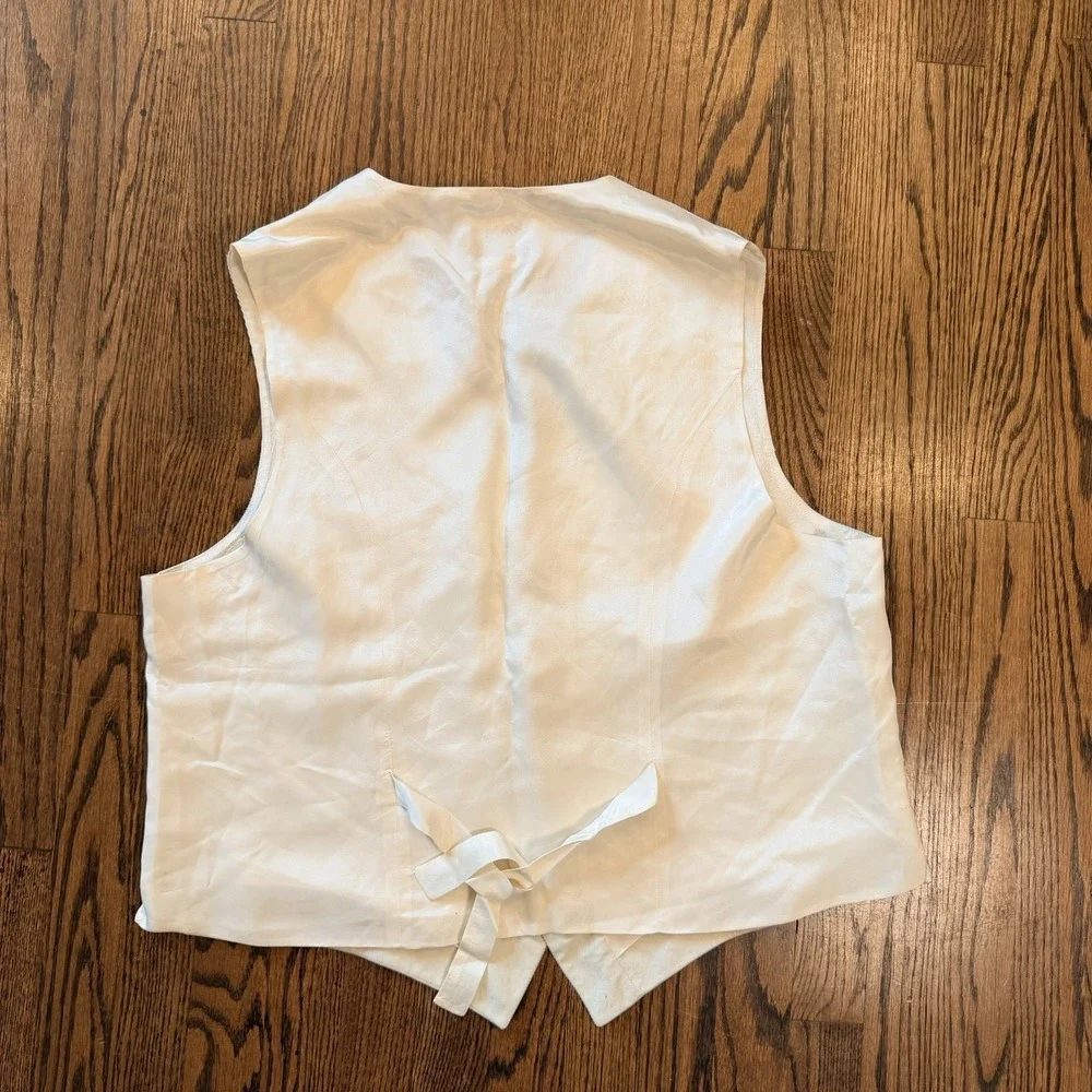 Unisex Bugs Bunny Daffy Duck Vintage Vest Embroidered‎ 1993 Looney Tunes XL